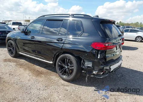 2021 BMW X7 xDrive40I из США, поврежденный, VIN 5UXCW2C00M9E73483